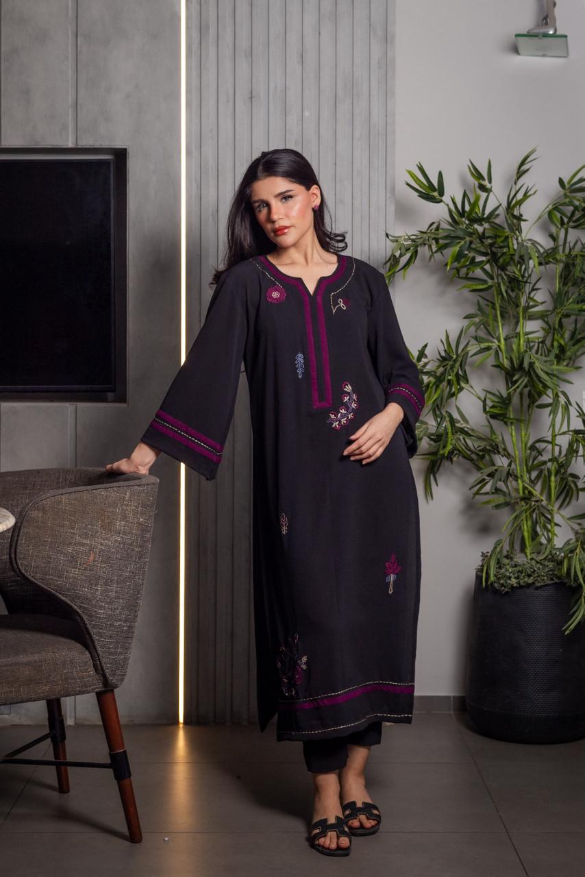 Black Georgette